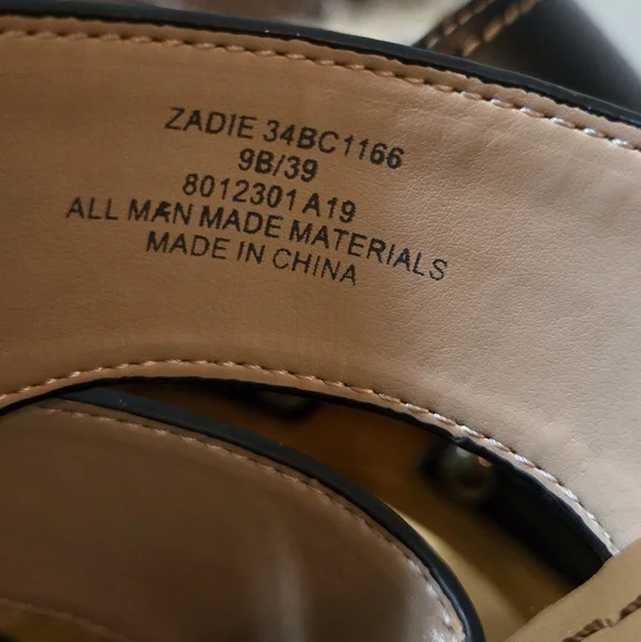 BCBGeneration Zadie Wedge Mule Black 9M - Picture 13 of 14